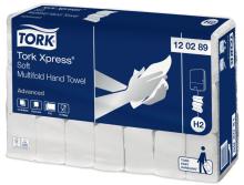 Paprov runk Tork Xpress Multifold adv 120289, bl, 2 vrstvy, men rozmr, systm H2