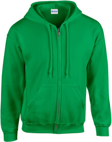 Mikina HB Zip Hooded, stedn zelen