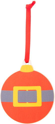 Vnon ozdoba, bicho Santa Clause Skaland, erven