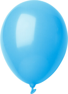 Balonky v pastelov�ch barv�ch CreaBalloon, sv�tle modr�