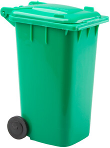 Stojan na psac poteby Dustbin, zelen