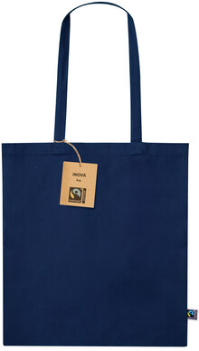 Fairtrade n�kupn� ta�ka Trap, tmav� modr�