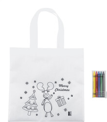 V�no�n� ta�ka na vybarven� Julfar Shop, b�l�