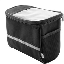 Pouzdro na mobil na kolo z RPET Velofon Plus, �ern�