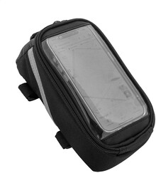 Pouzdro na mobil na kolo z RPET Velofon, �ern�