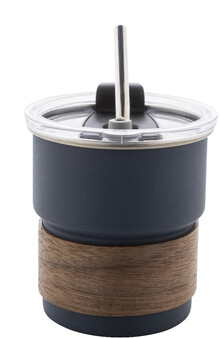 RSS cestovn hrnek Waffee, tmav modr