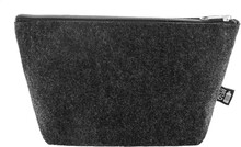 Kosmetick� ta�ka z RPET Refelt Beauty, tmav� �ed�