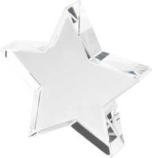 Trofej s hv�zdou Crystar, pr�hledn�