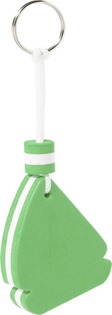Plovouc� p��v�ek na kl��e z EVA Velantis, zelen�