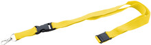 RPET lanyard Revent Plus, žlutá