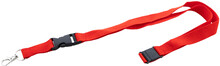 RPET lanyard Revent Plus, červená