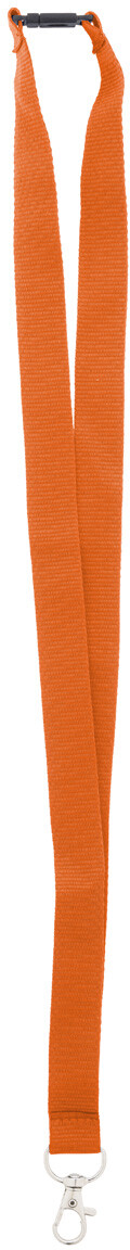 RPET lanyard Revent, oranžová