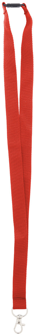 RPET lanyard Revent, červená