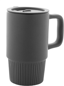 Cestovní hrnek Freyja, tmavě šedá