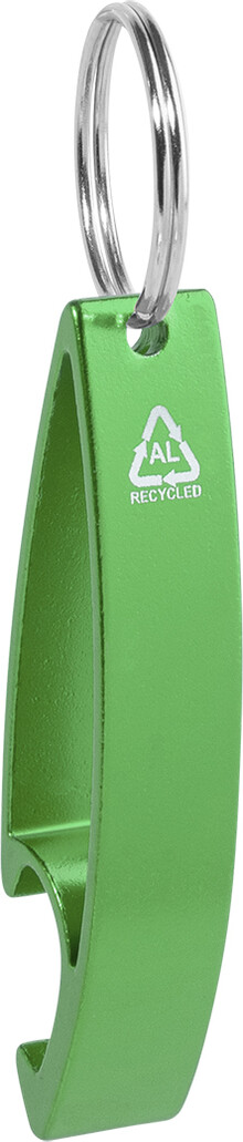 P��v�sek na kl��e s otv�r�kem na lahve Ellopi, zelen�