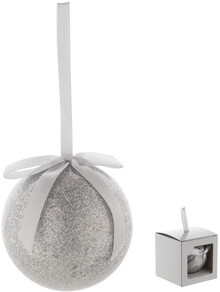 Ozdoba na vnon stromeek Nordskot, stbrn