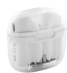 Transparentní bluetooth sluchátka RABS Trance, bílá