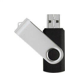 USB flash disk TwistDrive, černá