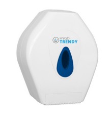 Zásobník na toaletní papír jumbo, pro průměr 200 mm, bílý