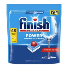 Tablety do myčky Finish All in 1 Max, citrón, 48 ks