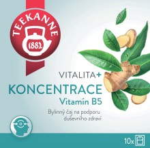 aj Teekanne bylinn, Vitalita+ koncentrace
