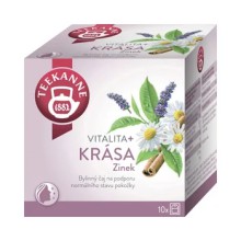 Čaj Teekanne bylinný, Vitalita+ krása