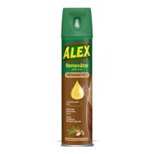Prostředek proti prachu Alex, na všechny povrchy, antistatický, Arganový olej a cedr, 400 ml