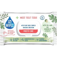 Vlhen toaletn papr Go Wipes Procto Care, 44 ks