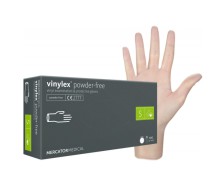 Rukavice Vinylex, vinylov�, vel. S, nepudrovan�, 100 ks