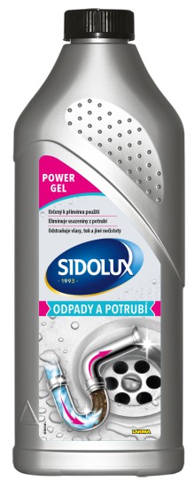 istc prostedek na odpady a potrub Sidolux, gel, 1 l