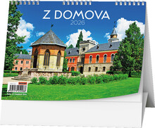 Kalendář stolní Z domova