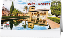 Kalendář stolní Svět v kostce