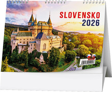 Kalendář stolní Slovensko