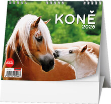 Kalendář stolní IDEÁL - Koně