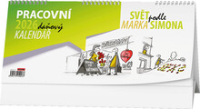 Kalendář stolní Pracovní daňový - Svět podle Marka Simona