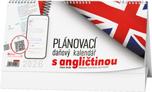 Kalendář stolní Plánovací daňový s angličtinou
