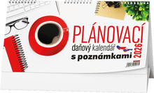 Kalendář stolní Plánovací daňový s poznámkami