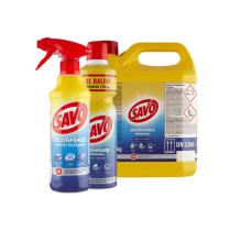 �ist�c� prost�edek dezinfek�n� Savo, r�zn� druhy