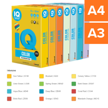 IQ COLOR A3 - A4, r�zn� Intenzivn� barvy