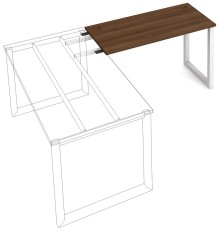 Kancelářský stůl<br>UE O 1200 RU<br>120 x 60 cm